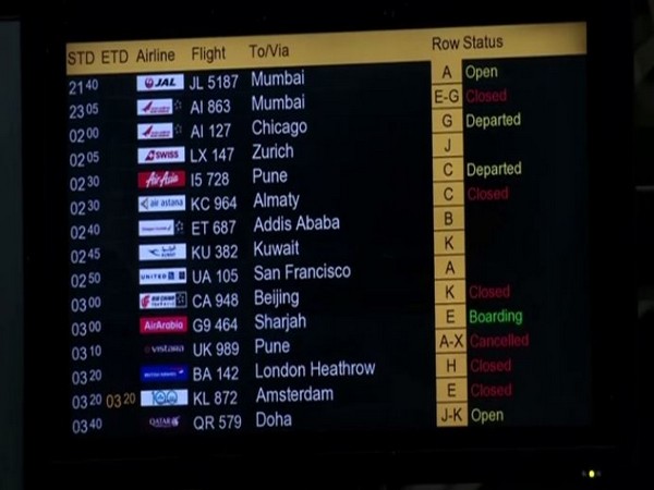 International flights from IGI Airport barred from March 22 for one week amid coronavirus.  Photo/ ANI