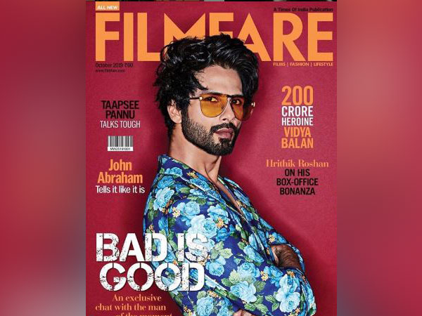 Shahid Kapoor on magazine cover (Image Courtesy: Instagram)
