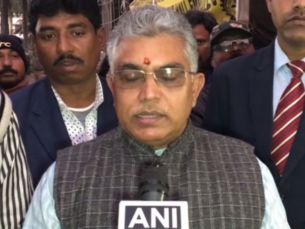 Dilip Ghosh re-elected as WB State President of BJP on Thursday.