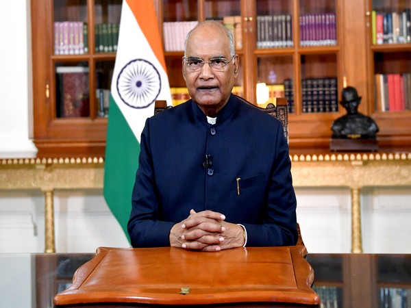 President Ram Nath Kovind addressing the nation on eve of Independence Day (Photo/ANI)