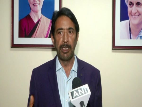 Jammu and Kashmir Pradesh Congress Committee president (JKPCC) Ghulam Ahmad Mir speaking to ANI on Tuesday.