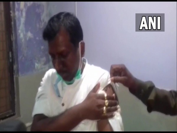 JDU leader Dharmendra Kumar (Photo/ANI)