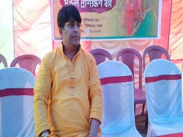 Bharatiya Janata Party MLA from Murshidabad Assembly constituency in West Bengal, Gouri Shankar Ghosh (Photo/ANI)