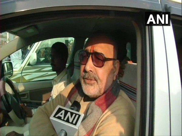 Union Minister Giriraj Singh speaking to ANI in New Delhi on Saturday.