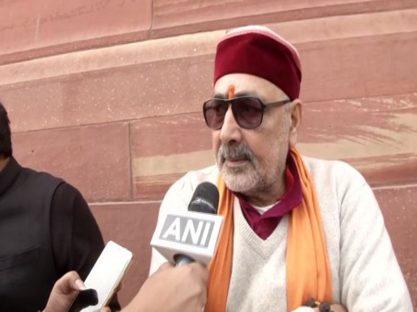 Giriraj Singh speaks to ANI in New Delhi on Thursday [Photo/ANI]