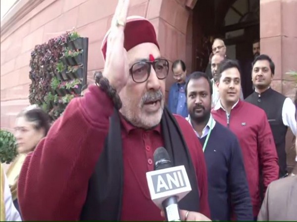 Union Minister Giriraj Singh speaking to ANI on Wednesday.