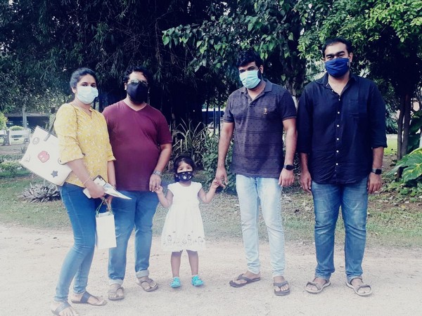 A 4-year-old Hyderabad girl adopted five small birds at Nehru Zoological Park on Saturday.