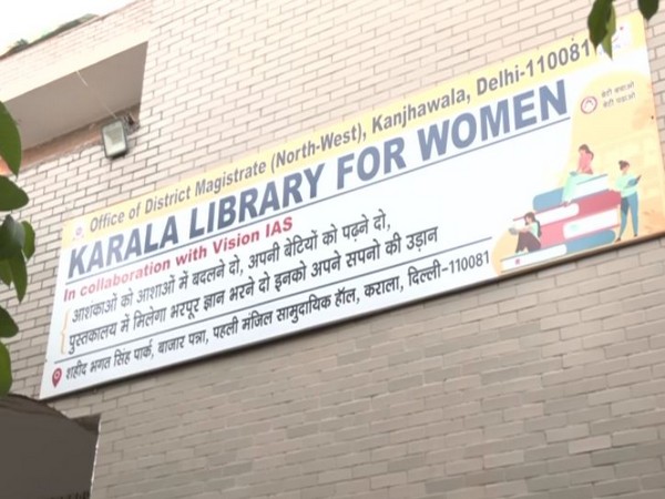 Karala Library for girls in Delhi (Photo/ANI)