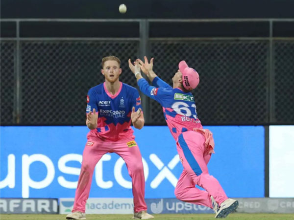 Jos Buttler dropped a catch in the match against Punjab Kings (Image: BCCI/IPL)