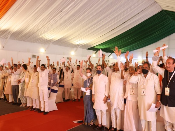 Congress adopts Udaipur Declaration (Photo/Congress Twitter)