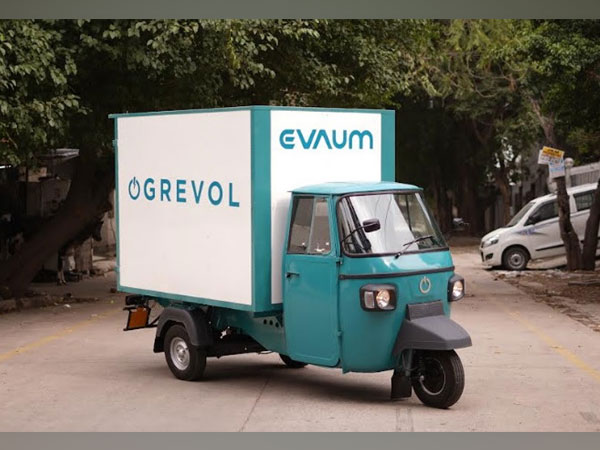 Grevol's zero emission electric three wheeler cargo vehicle