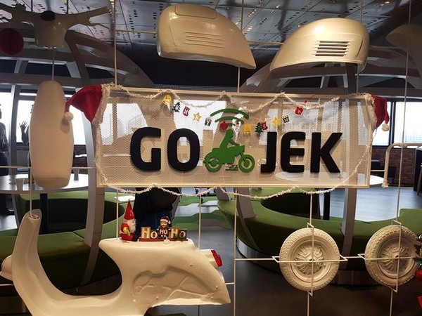 The Go-Jek office in Singapore (Photo/Reuters)