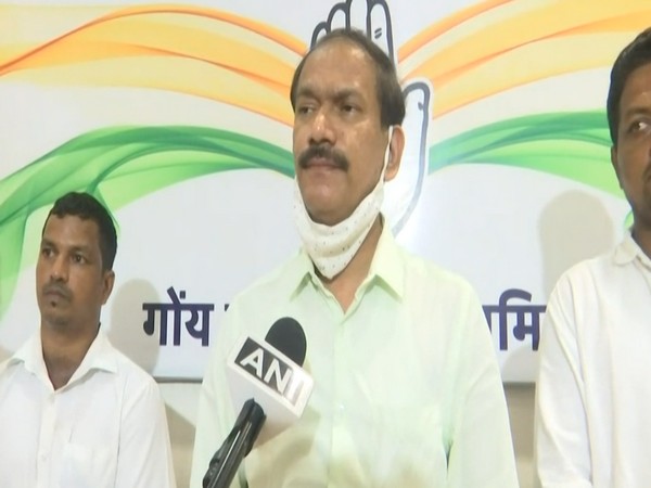 Goa President of Congress Girish Chodankar (Photo/ANI) 