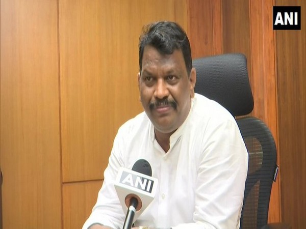 Goa Waste Management Minister Michael Lobo speaking to ANI on Wednesday. 