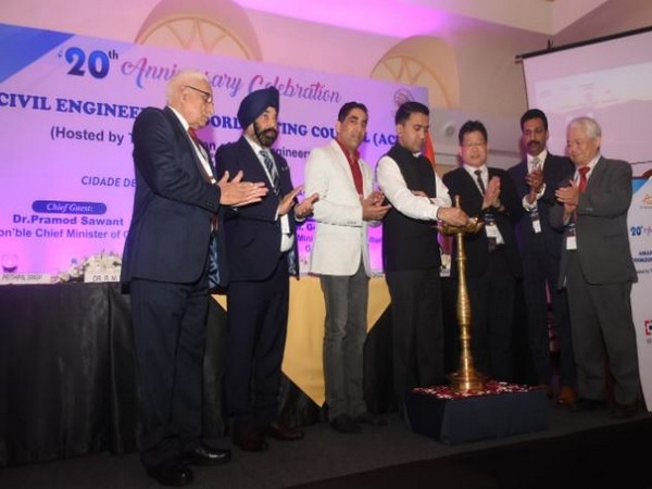 Chief Minister Pramod Sawant at the 20th-anniversary celebration of Asian Civil Engineering Coordinating Council (ACECC) on Friday in Goa.