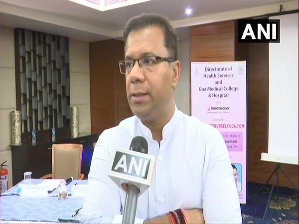 Goa Health Minister Vishwajit Rane. Photo/ANI