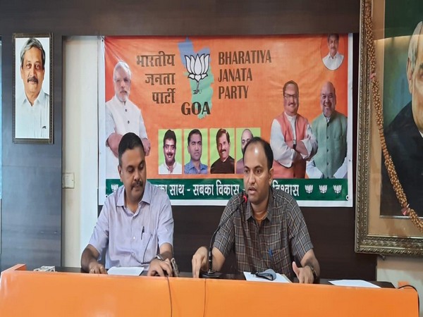 A visual from the press conference held today. (Photo/ANI)