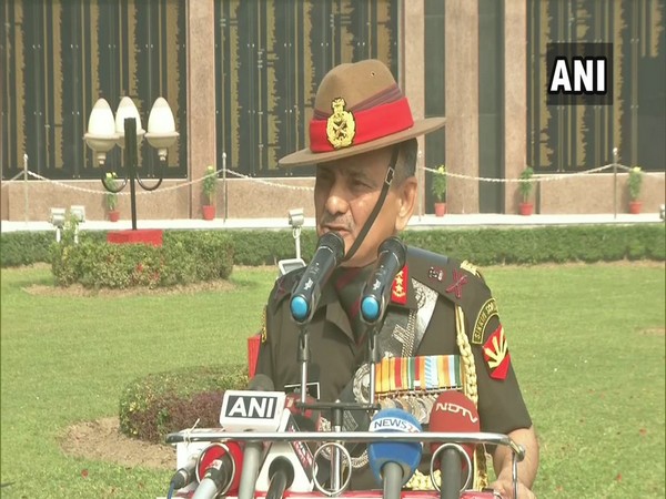 Eastern Army Commander Lieutenant General Anil Chauhan at Vijay Diwas event in Kolkata on Monday 