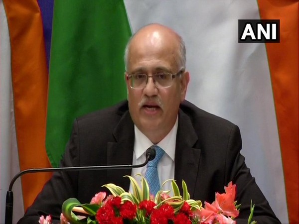 Foreign Secretary Vijay Gokhale during a press briefing after second informal summit between Prime Minister Narendra Modi and Chinese President Xi Jinping on Saturday. Photo/ANI