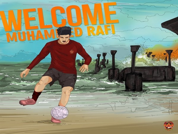 Gokulam Kerala player Muhammed Rafi (Image: Gokulam Kerala FC's Twitter)