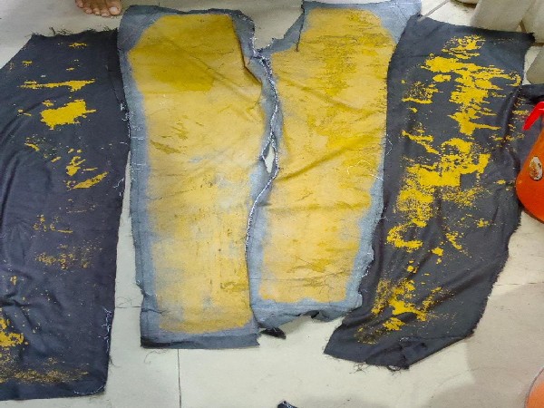 Recovered gold paste at Kannur airport (Photo/ANI)