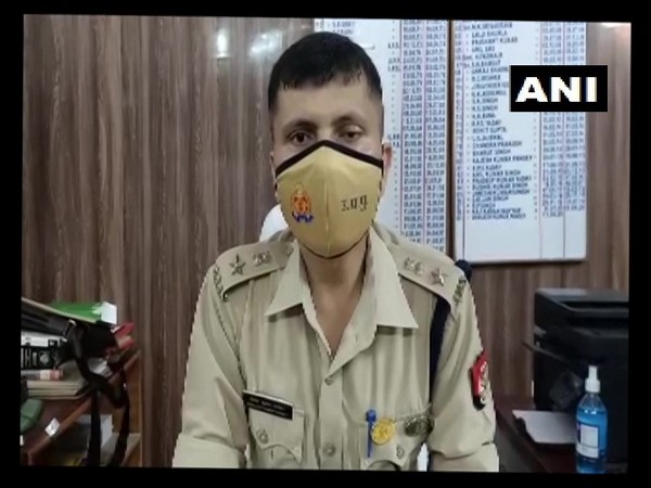 Shailesh Kumar Pandey, Gonda Superintendent of Police. (Photo/ANI)
