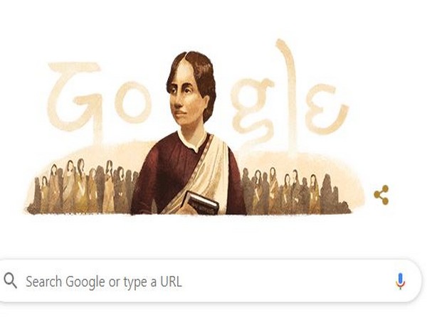 Google Doodle tribute to social activist Kamini Roy