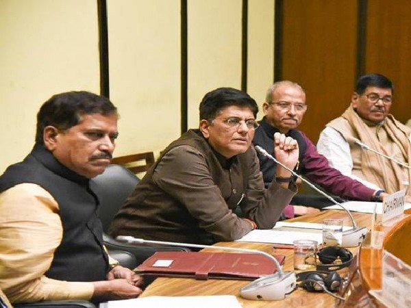 Union Minister Piyush Goyal at the Parliamentary Consultative Committee meeting in New Delhi on Friday. (Image source: PIB)