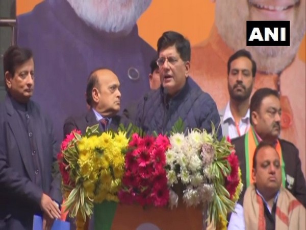 Union Minister Piyush Goyal speaking at an event in New Delhi on Monday