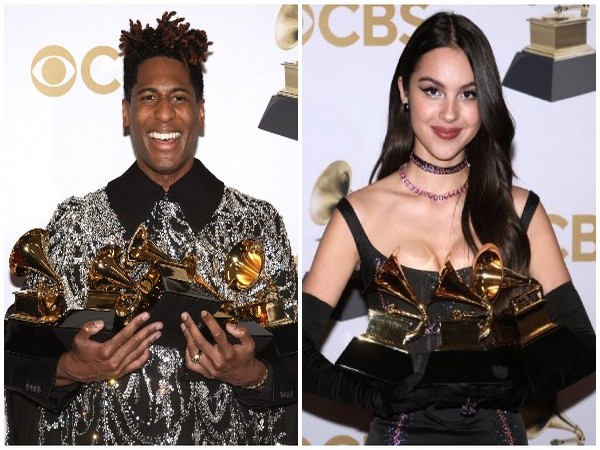 Jon Batiste and Olivia Rodrigo (Image source: Twitter)