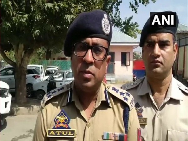AK Goyal, DIG South Kashmir speaking to media in Anantnag on Saturday.