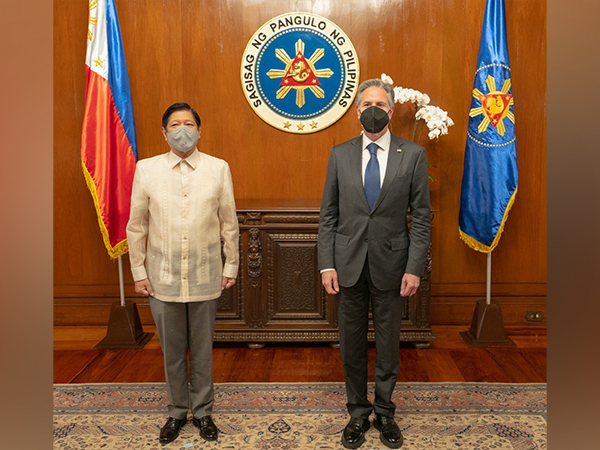 US Secretary of State Antony Blinken meeting Philippines President Bongbong Marcos (Photo Credit: Blinken twitter)