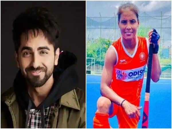 Ayushmann Khurrana, Vandana Katariya (Image source: Instagram)