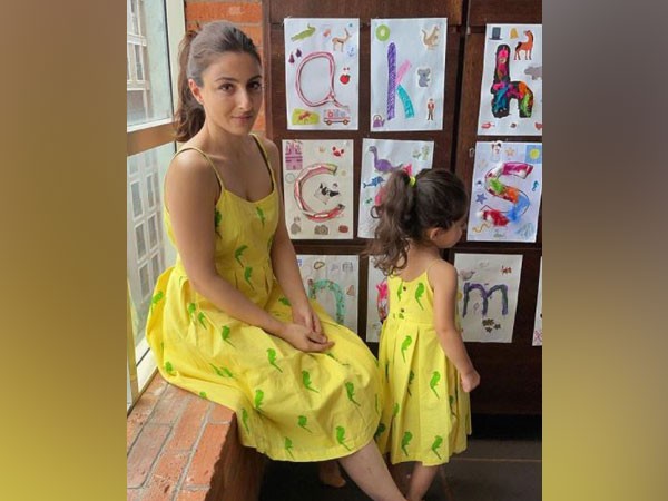 Soha Ali Khan with daughter Inaaya Naumi Kemmu