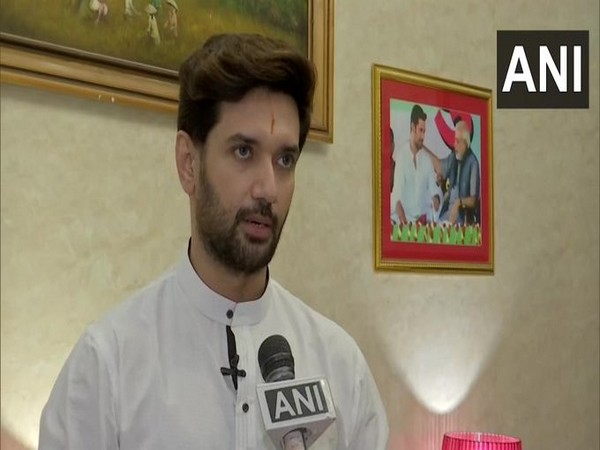 LJP leader Chirag Paswan (Photo/ANI)