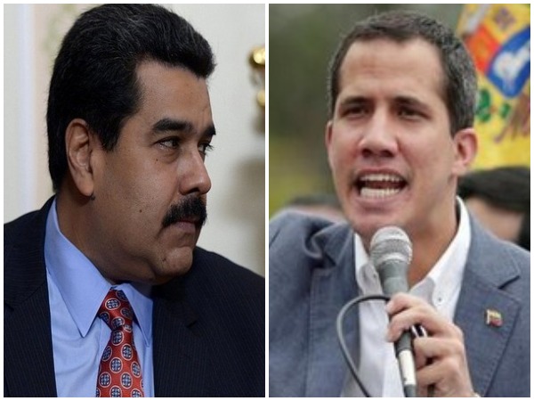 Venezuelan President Nicolas Maduro (left) and opposition leader Juan Guaido (right). (File photo)