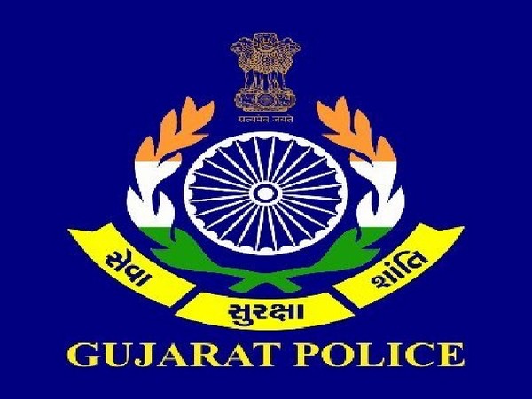 Gujarat Police logo (Image source: Twitter handle of Gujarat Police)