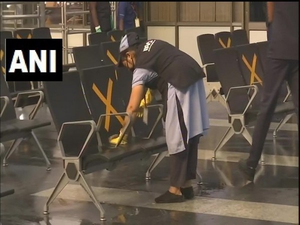 A visual from Sardar Vallabhbhai Patel International Airport in Ahmedabad.