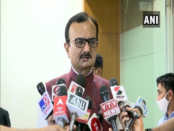 Gujarat Home Minister Pradipsinh Jadeja. 