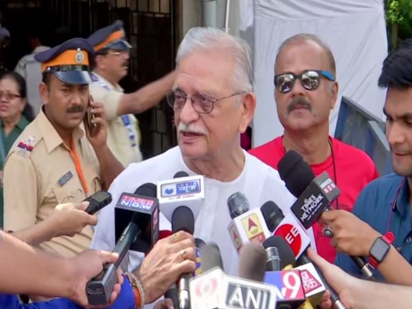 Lyricist and poet, Gulzar