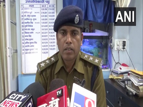 Deputy SP (Nagar) Ramnaresh Paswan speaking to media in Muzaffarpur on Wednesday. (Photo/ANI)