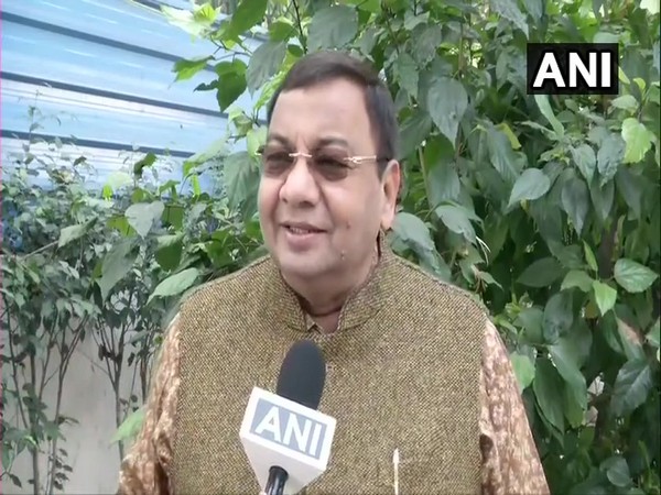 Aam Aadmi Party leader Sushil Gupta speaking to ANI in New Delhi on Monday. Photo/ANI