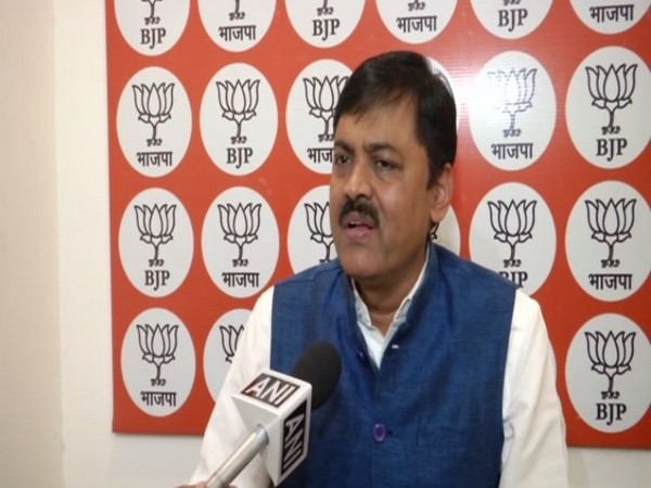 BJP spokesperson G V L Narasimha Rao talking to ANI in New Delhi on Tuesday. (Photo/ANI)