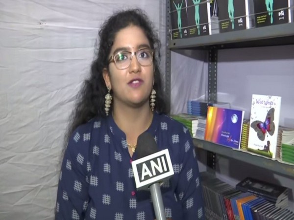 Srashta Vani Kolli speaking to ANI in Hyderabad on Friday. Photo/ANI