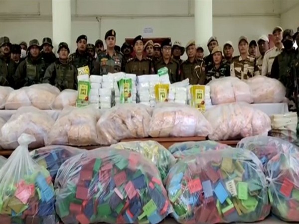 Visual of the seized contraband (Photo/ANI)