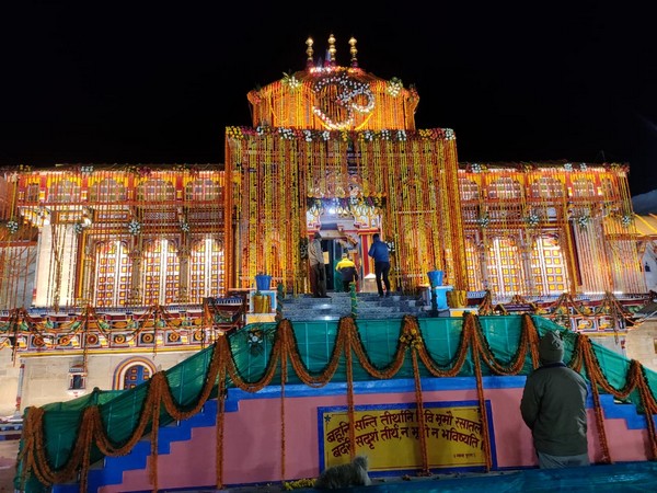 Visual of Badrinath Temple