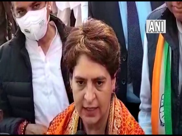 Congress General Secretary Priyanka Gandhi Vadra (Photo/ANI)
