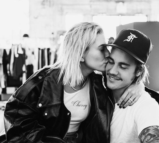 Hailey Baldwin and Justin Bieber, Image courtesy: Instagram
