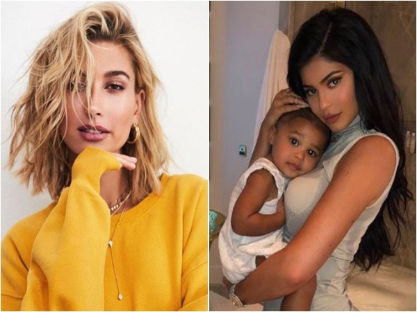 Hailey Bieber, Kylie Jenner with her daughter Stormi, Image courtesy: Instagram