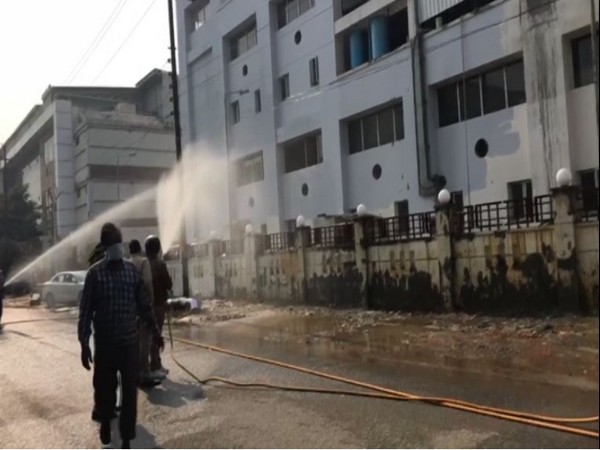 Visual from the building in Noida. 